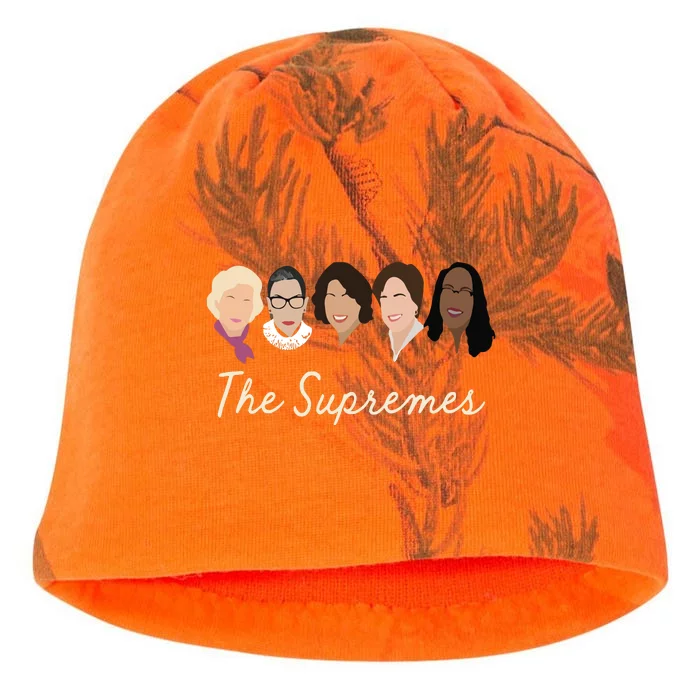 The Supremes Ketanji Brown Jackson Rbg Sotomayor Cute Kati - Camo Knit Beanie