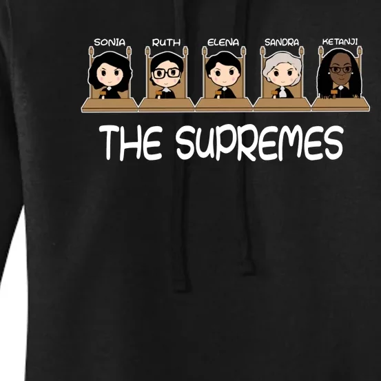 THE SUPREMES Ketanji Brown Jackson RBG Sotomayor Cute Women's Pullover Hoodie