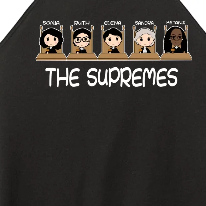 THE SUPREMES Ketanji Brown Jackson RBG Sotomayor Cute Women’s Perfect Tri Rocker Tank