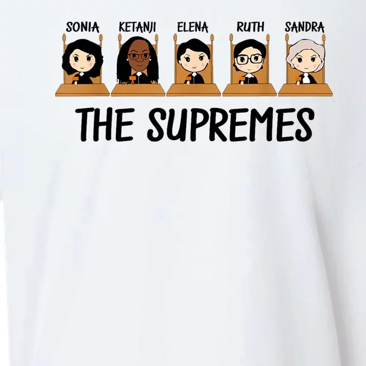 THE SUPREMES Ketanji Brown Jackson RBG Elena Sandra Ruth Sonia Sueded Cloud Jersey T-Shirt