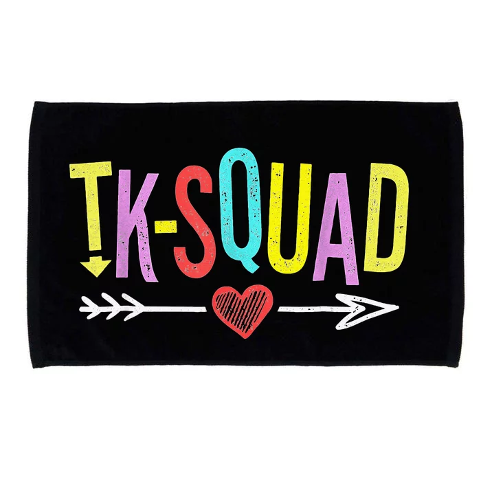 TK Squad Kindergarten Teachers Students Back To School Gift Microfiber Hand Towel