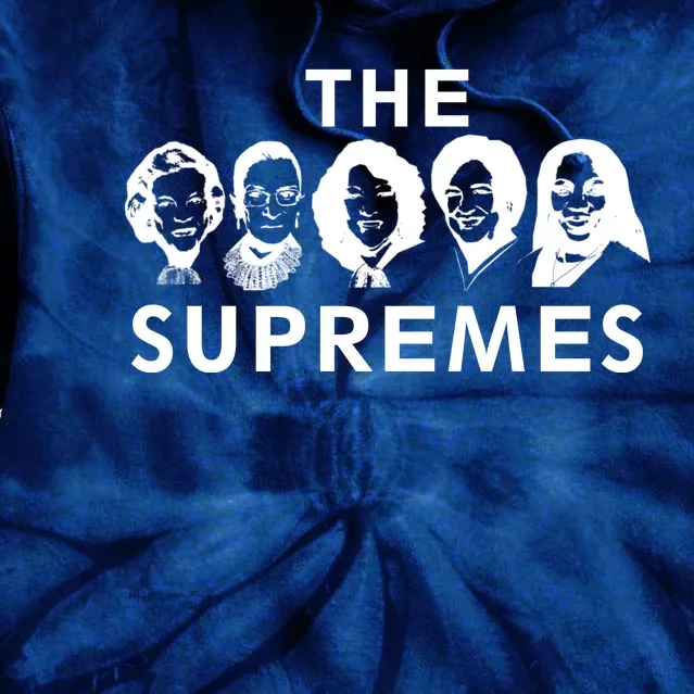 The Supremes Ketanji Brown Jackson SCOTUS RBG Supreme Court Tie Dye Hoodie