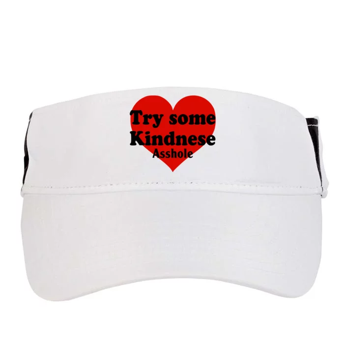 Try Some Kindness Asshole Heart Adult Drive Performance Visor