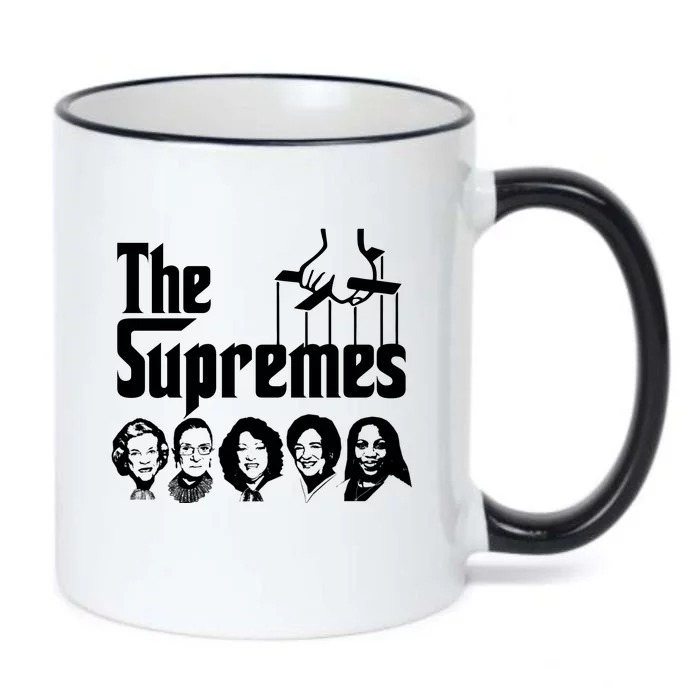 The Supremes Ketanji Brown Jackson SCOTUS RBG Judge Meme Black Color Changing Mug