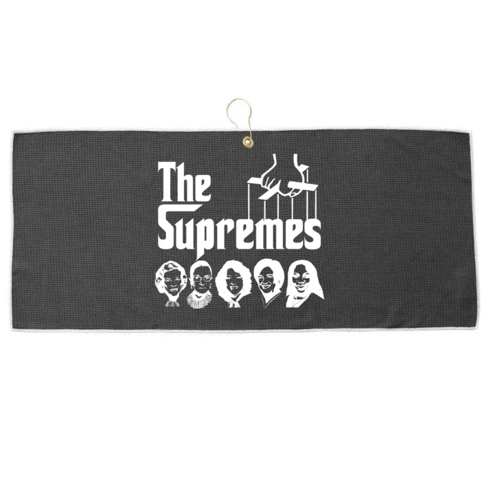 The Supremes Ketanji Brown Jackson SCOTUS RBG Judge Meme Large Microfiber Waffle Golf Towel