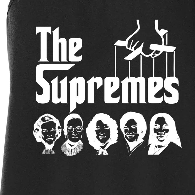 The Supremes Ketanji Brown Jackson SCOTUS RBG Judge Meme Women's Racerback Tank