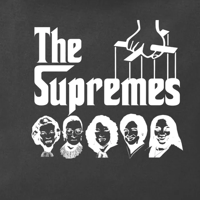 The Supremes Ketanji Brown Jackson SCOTUS RBG Judge Meme Zip Tote Bag