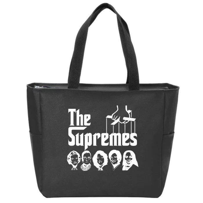 The Supremes Ketanji Brown Jackson SCOTUS RBG Judge Meme Zip Tote Bag