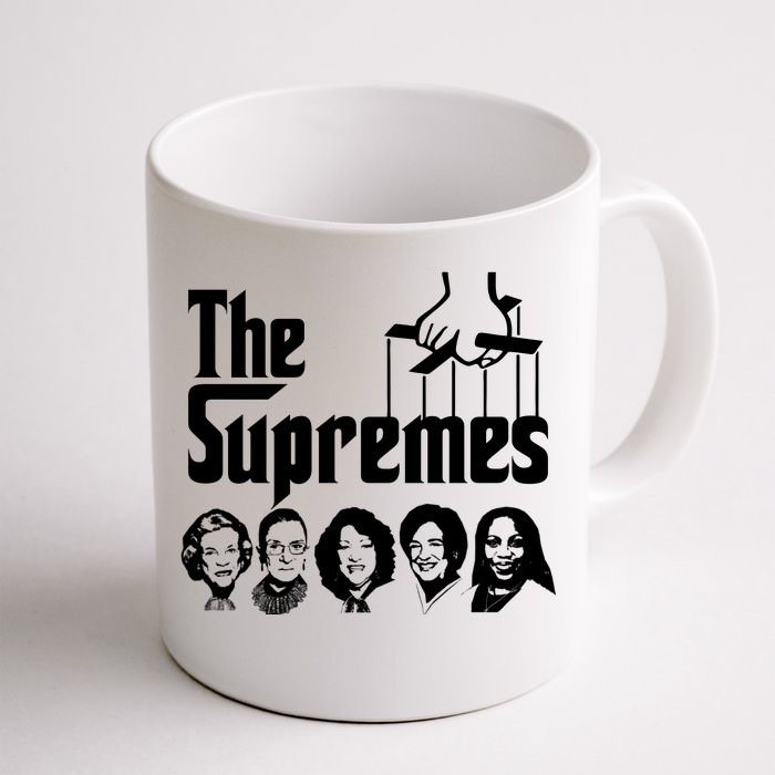 The Supremes Ketanji Brown Jackson SCOTUS RBG Judge Meme Front & Back Coffee Mug