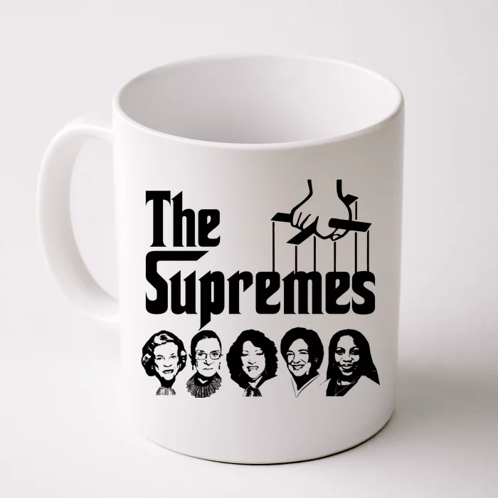 The Supremes Ketanji Brown Jackson SCOTUS RBG Judge Meme Front & Back Coffee Mug