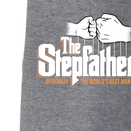 The Stepfather Ly The Worlds Best Fathers Day Gift Doggie 3-End Fleece Hoodie