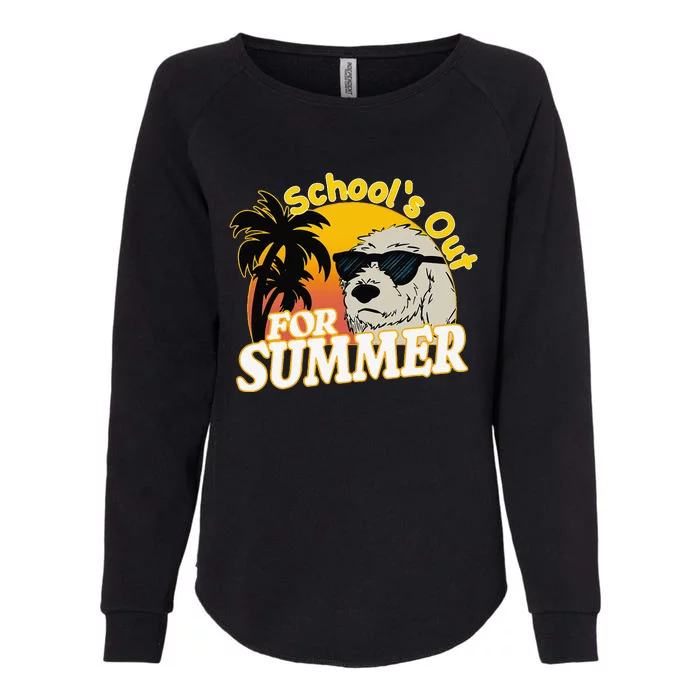 Teachers Students Last Day Of Schools Out For Summer School Womens California Wash Sweatshirt