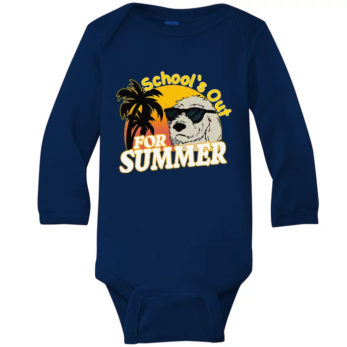 Teachers Students Last Day Of Schools Out For Summer School Baby Long Sleeve Bodysuit