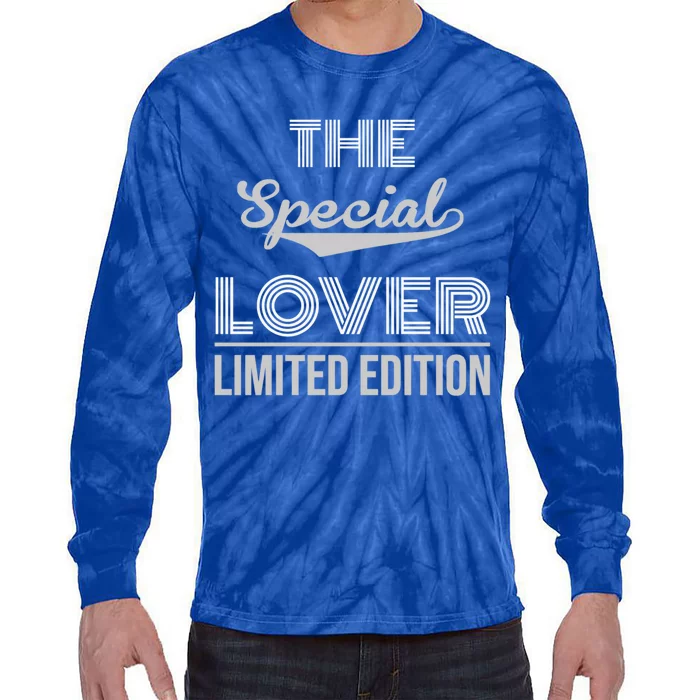 The Special Lover Cute Gift Valentine's Day Design Gift Tie-Dye Long Sleeve Shirt