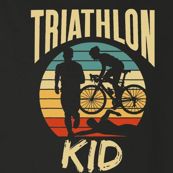 Triathlon Sport Lover Triathlete Toddler Long Sleeve Shirt