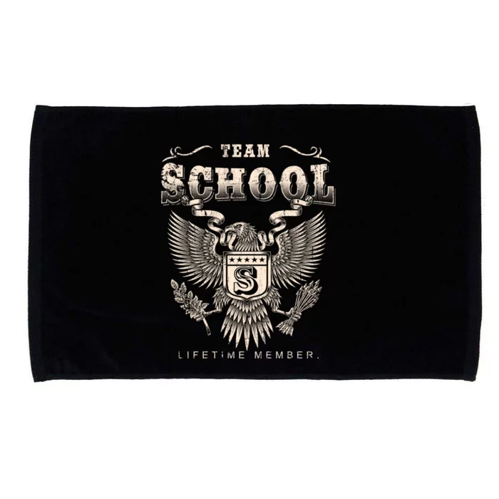 Team School Lifetime Member School Name Cool Gift Microfiber Hand Towel