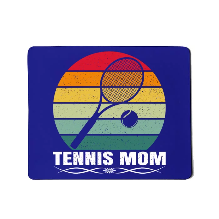 Tennis Sports Lover Vintage Tennis Mom Mother's Day Cute Gift Mousepad