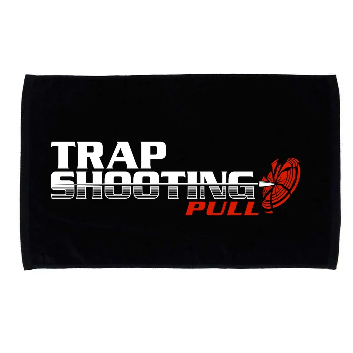 Trap Shooting Logo Microfiber Hand Towel