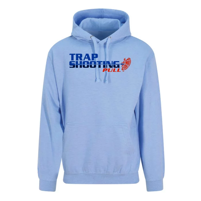 Trap Shooting Logo Unisex Surf Hoodie