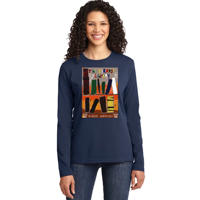 The Strange Library Haruki Murakami Ladies Long Sleeve Shirt