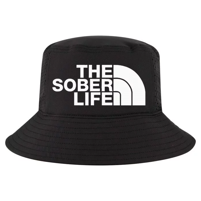 The Sober Life Na Aa Sober Recovery Cool Comfort Performance Bucket Hat