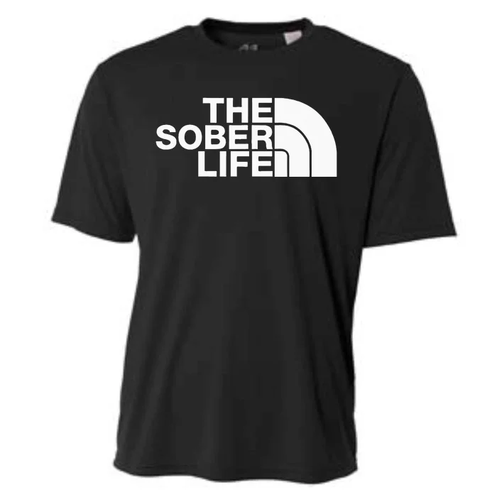 The Sober Life Na Aa Sober Recovery Cooling Performance Crew T-Shirt