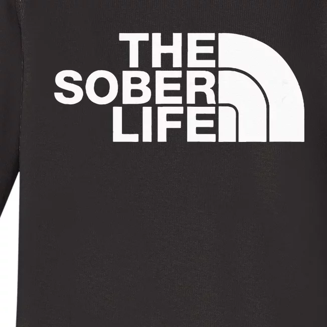 The Sober Life NA AA Sober Recovery Baby Long Sleeve Bodysuit