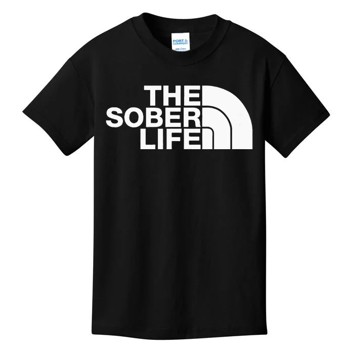 The Sober Life NA AA Sober Recovery Kids T-Shirt