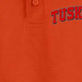 Tuskegee Sporty Logo Dry Zone Grid Performance Polo