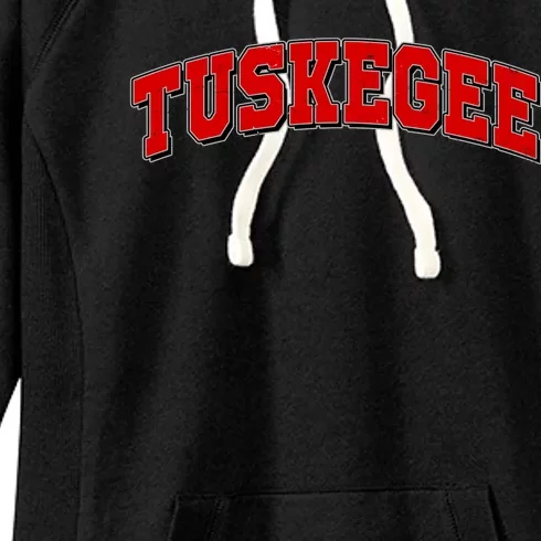 Tuskegee Sporty Logo Women's Fleece Hoodie