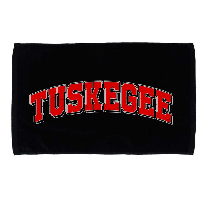 Tuskegee Sporty Logo Microfiber Hand Towel