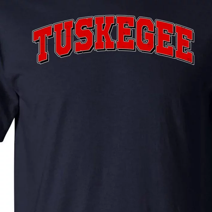 Tuskegee Sporty Logo Tall T-Shirt