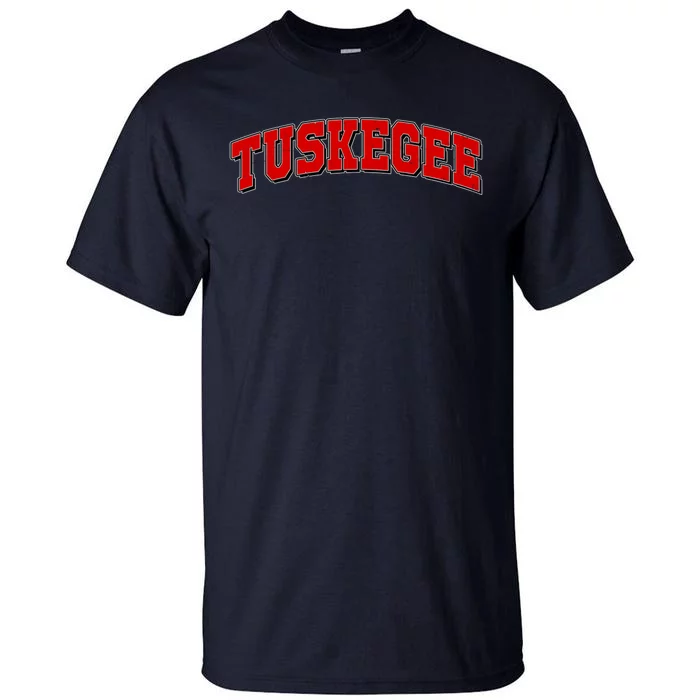 Tuskegee Sporty Logo Tall T-Shirt