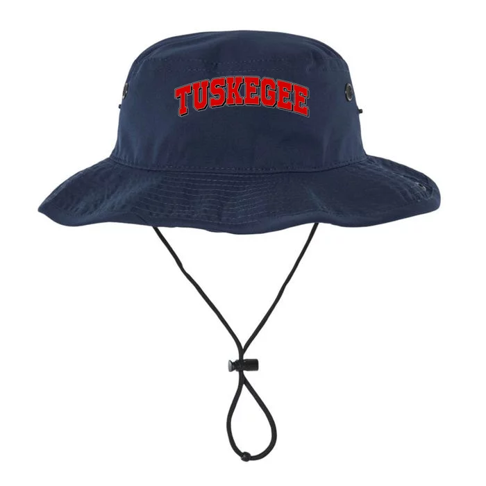 Tuskegee Sporty Logo Legacy Cool Fit Booney Bucket Hat