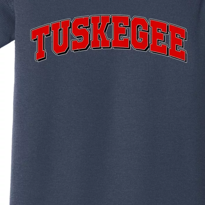 Tuskegee Sporty Logo Baby Bodysuit