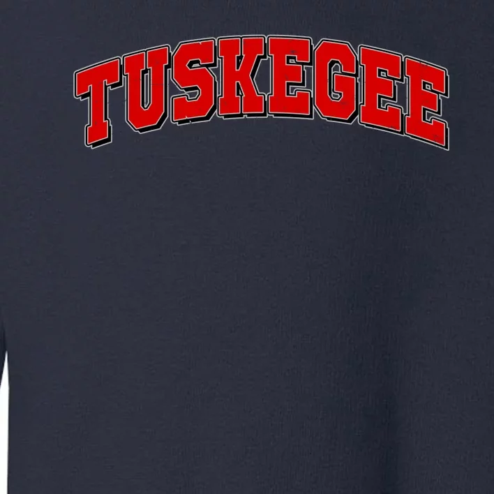 Tuskegee Sporty Logo Toddler Sweatshirt