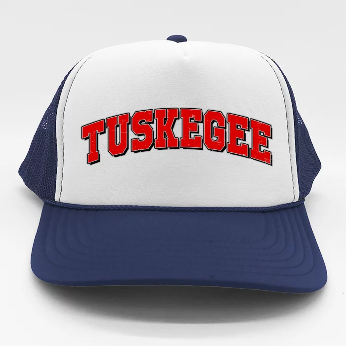 Tuskegee Sporty Logo Trucker Hat