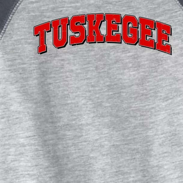 Tuskegee Sporty Logo Toddler Fine Jersey T-Shirt