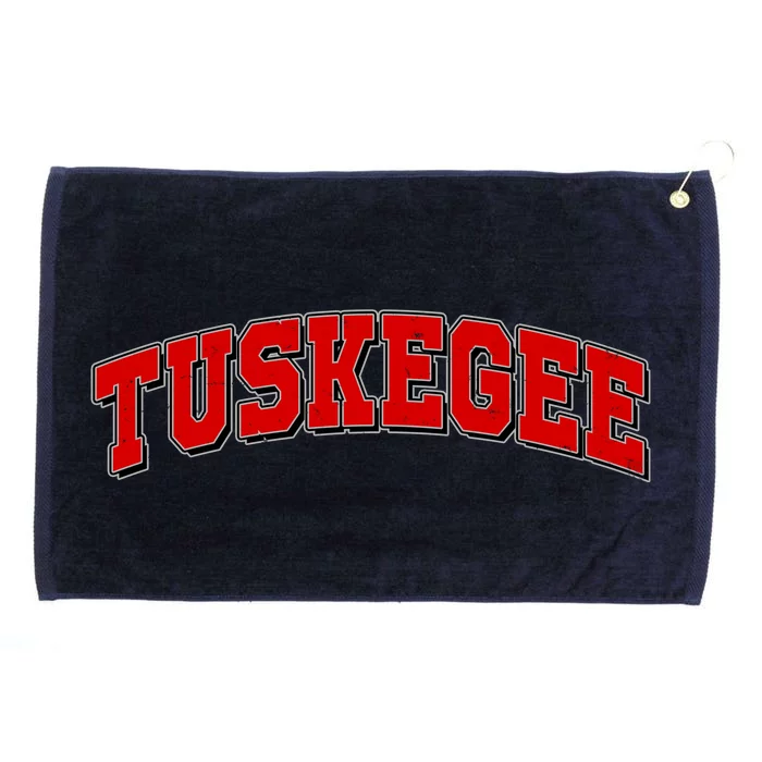 Tuskegee Sporty Logo Grommeted Golf Towel