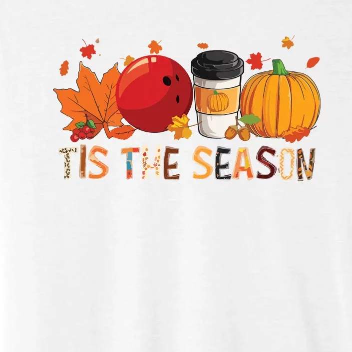 The Season Leopard Pumpkin Bowling Halloween Fall Leaf ChromaSoft Performance T-Shirt