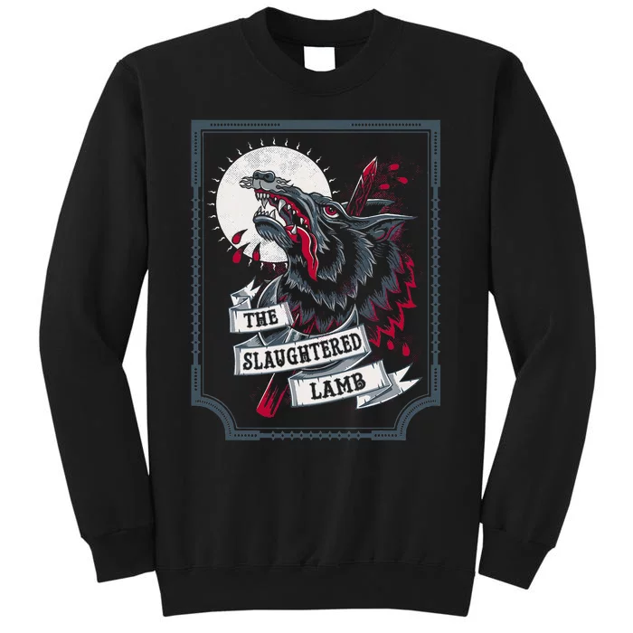 The Slaughtered Lamb Wolf Head Beer Sweatshirt