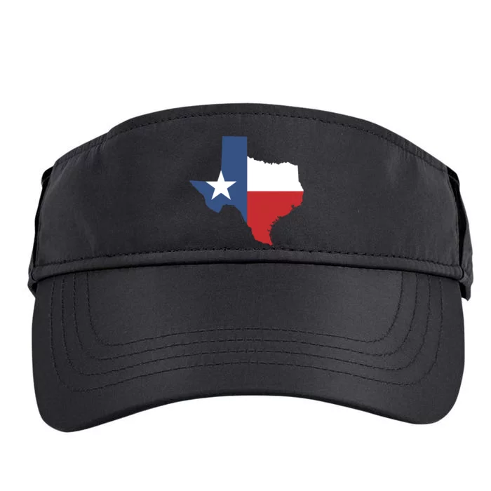 Texas State Lone Star Flag Map Adult Drive Performance Visor