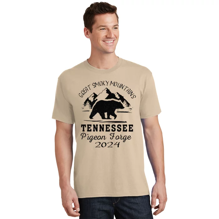 Tennessee Smoky Mountains Family Vacation 2024 Pigeon Forge T-Shirt