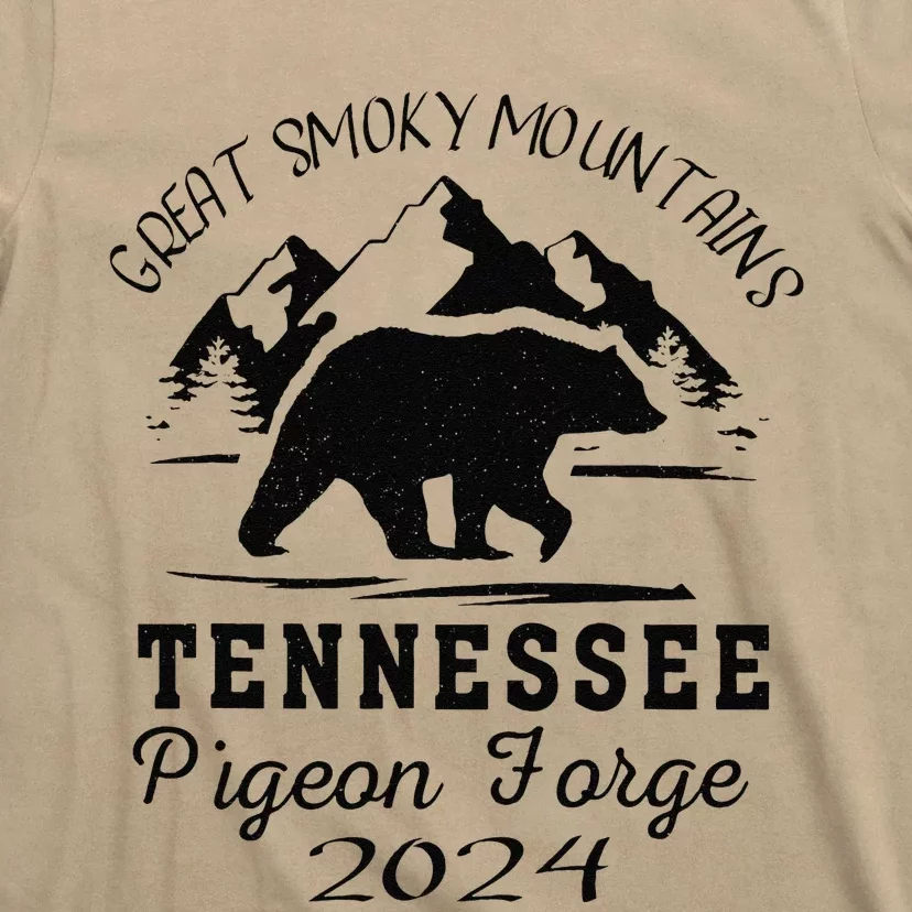 Tennessee Smoky Mountains Family Vacation 2024 Pigeon Forge T-Shirt