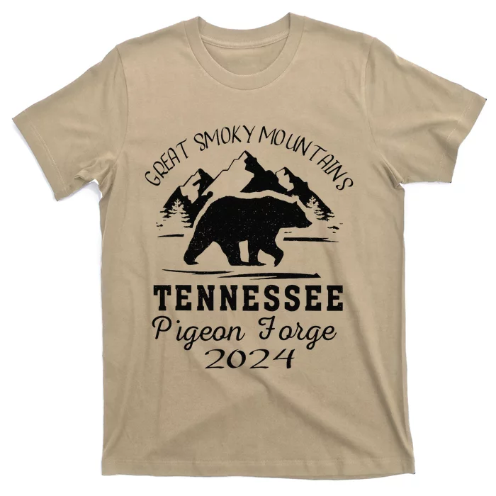 Tennessee Smoky Mountains Family Vacation 2024 Pigeon Forge T-Shirt