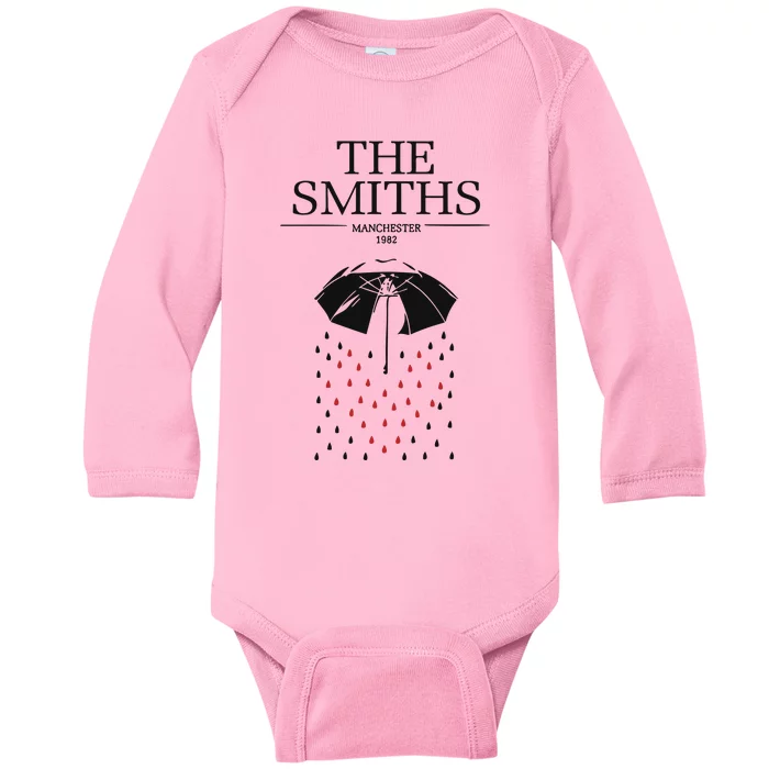 The Smiths Manchester 1982 Baby Long Sleeve Bodysuit