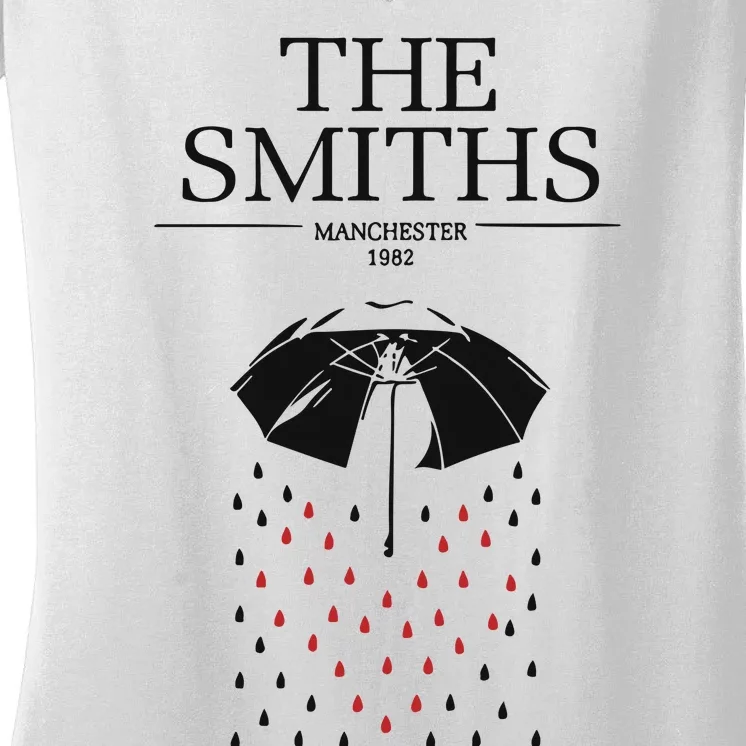 The Smiths Manchester 1982 Women's V-Neck T-Shirt