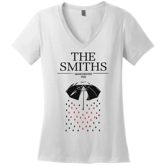 The Smiths Manchester 1982 Women's V-Neck T-Shirt