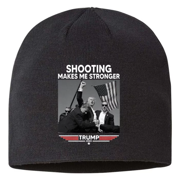 Trump Shooting Makes Me Stronger Shooting 8 1/2in Sustainable Knit Beanie