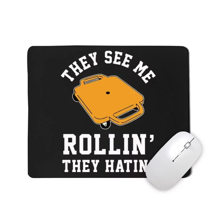 They See Me Rollin They Hatin 90s Scooter Funny Mousepad